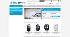 Desktop Screenshot of luczo-ferm.com